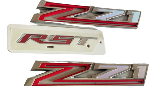Emblemas Z71 Y Rst Chevrolet Silverado Cheyenne 2019-2021
