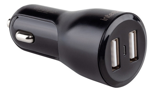 Carregador Veicular Universal Ecv 2 Fast Usb 2 Intelbras Preto