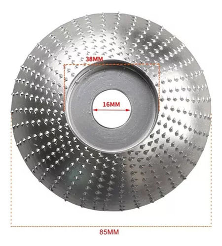 Disco De Desbaste Para Lixadeira Corte Angular Escultura