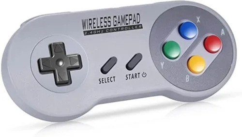 Imagen 2 de 3 de Joystick Inalambrico Snes+usb Compatiblepc Raspberry Androi