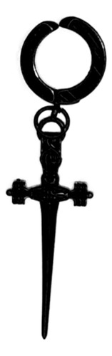 1 Arracada Falsa / Arete Clip Acero+ Modelos A Escoger-f04