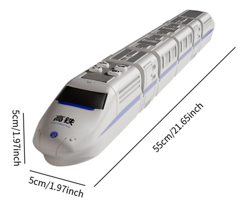 Tren De Juguete De Alta Velocidad, Tren Electrónico, Juego