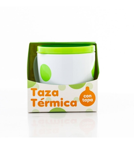 Imagen 3 de 8 de Taza Termica Doble Capa Con Tapa 330 Cc 4 Colores Lunares