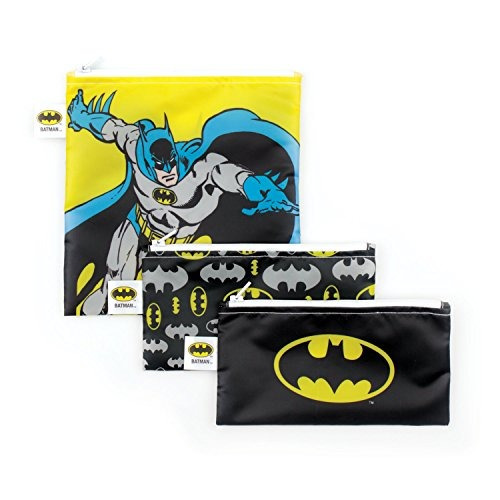 Bolsas De Sándwich Reutilizables, Bumkins Dc Comics Batman 