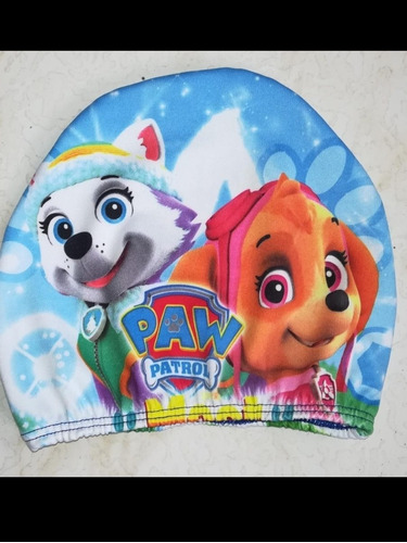 Gorros De Baño Natacion Niña Y Niño Paw Patrol Patrulla Cani