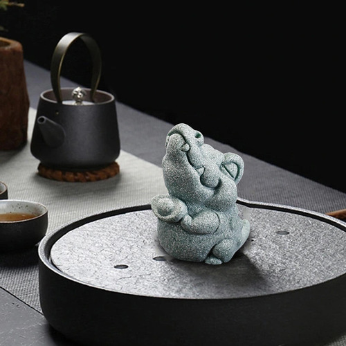 Adorno De Animal Pequeño Para Mascotas De Té, Estatua De