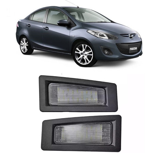 Luz Led Patente Mazda 2 Sedan 2015 - 2017 Accesorio