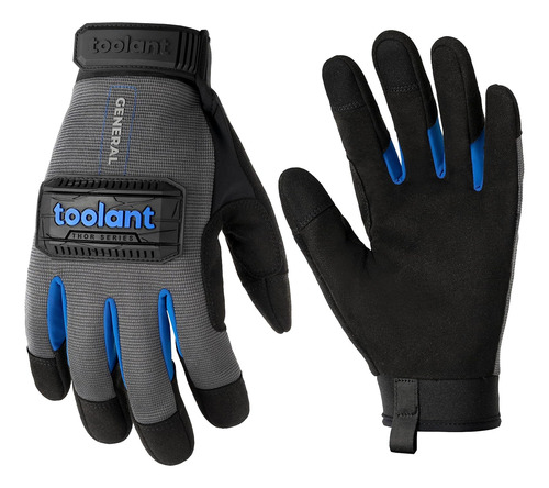 Work Gloves Men, Mechanic Gloves Touch Screen, Safety Workin