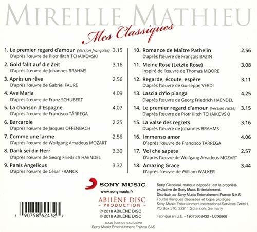 Cd Mes Classiques - Mathieu, Mireille