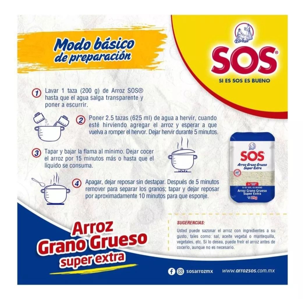 Segunda imagen para búsqueda de arroz sos