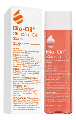 Bio Oil 200ml Para Estrias, Cicatrices Y Manchas