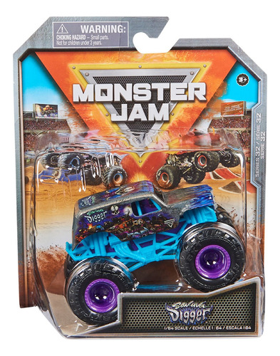 Monster Jam Vehículo 1.64 Son Uva Digger Original - M643