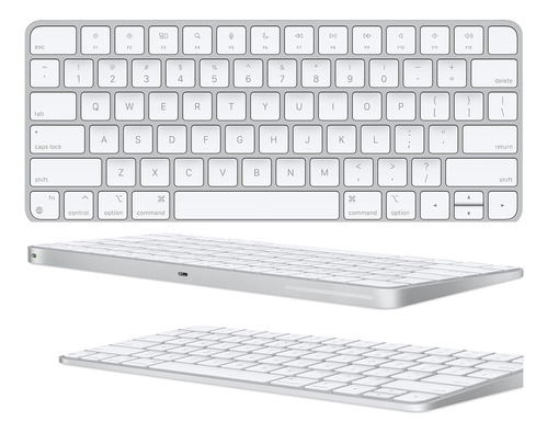 Apple Teclado Mágico Con Touch Id, Inalámbrico, Plateado