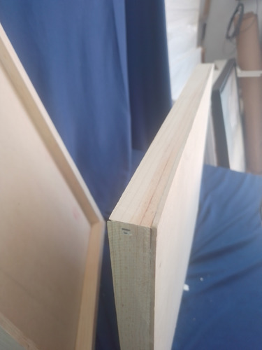 Bastidores De Madera Con Tapa De Mdf 50x64 Y 53x70cm