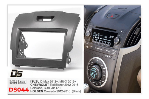 Marco Adaptador Radio Chevrolet S10 Isuzu Dmax 7 Pulgadas