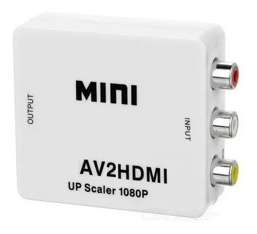 Adaptador Conversor Hdmi Digital A Av Rca Video Analogico 