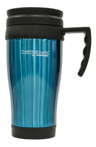 Termo De Agua 420ml Mug Acero Turquesa/mimbral