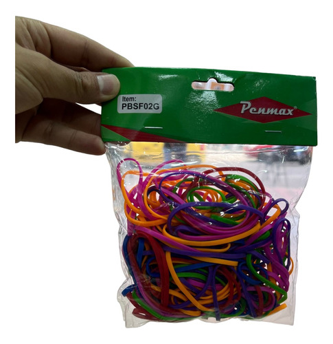 Cauchos Bandas Elasticas Colores Surtidos 100gr