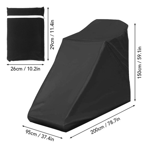 Funda Para Cinta De Correr Impermeable, Ajuste Deportivo, Un