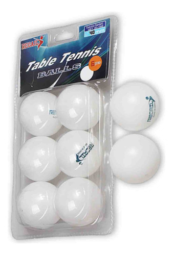 Pelota De Pin-pon Mesa Tenis Balls Blancas Y Naranja 6 Und