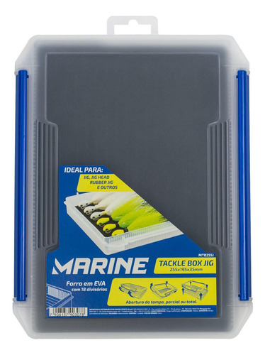 Estojo Marine Sports Tackle Box Mtb 255j