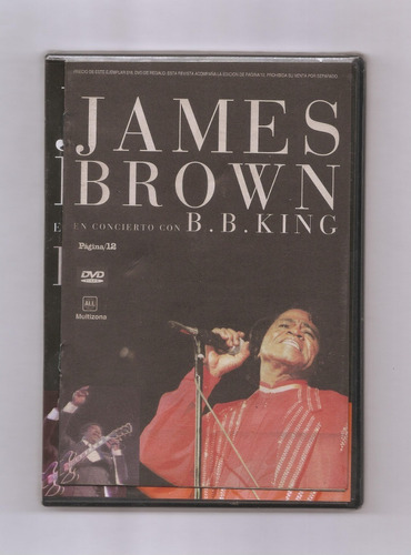 James Brown En Concierto Con B. B. King Página 12 Dvd Nuevo