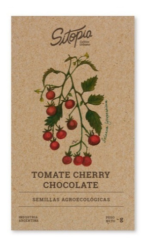 Semillas De Tomate Cherry Chocolate Sitopia