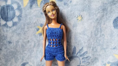 Compartilhando fotos da - Barbie e barbie roupas de Crochê