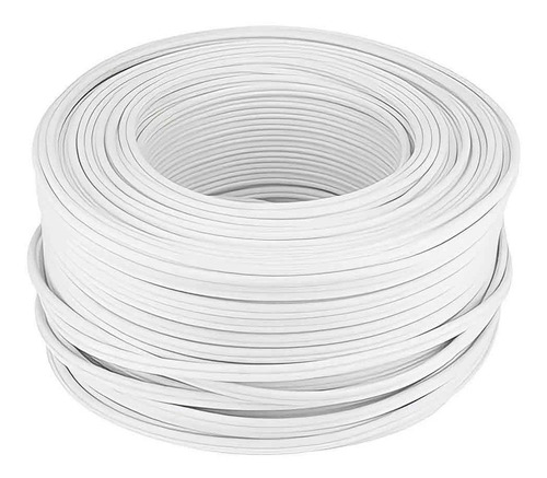 Imagen 2 de 8 de Cable Electrico Cca Calibre 8 Blanco Rollo 100m Konect