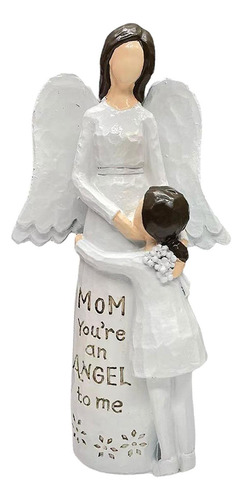 Estatua De Mamá E Hija, Decoración De Resina Para El Día