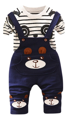 Conjunto De Ropa Con Estampado De Blusas Y Pantalones Para N