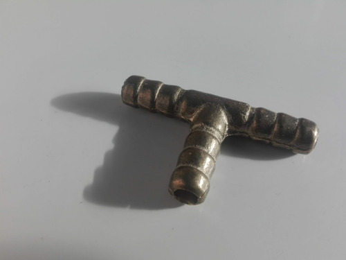 Imagen 2 de 4 de Tee Bronce Tomagoma Ø 8 Mm Manguera