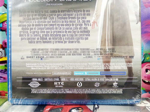 Pelicula Posesion Satanica Basada En Una Historia Real Dvd (Usado)