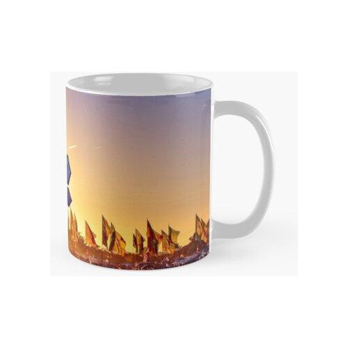 Taza Perdido En El Festival De Glastonbury Calidad Premium