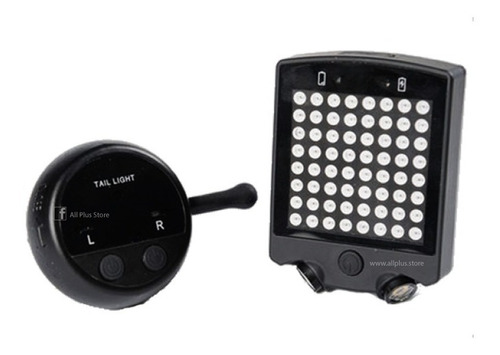Luz Led Direccional Trasera Bicicleta Laser Cicla Ciclismo