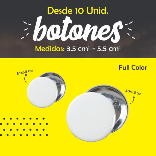 Botones Publicitarios