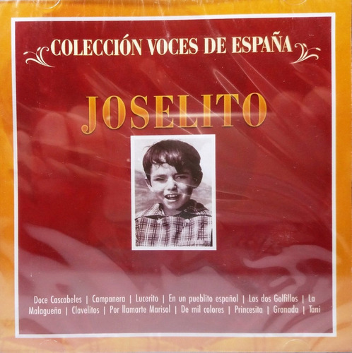 Joselito - Colección De Voces De España - Cd 