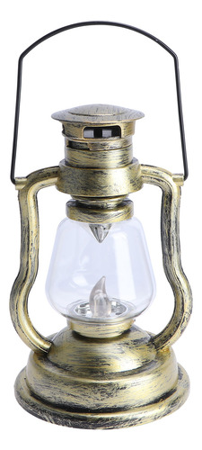 Lámpara De Aceite Vintage, Linterna Retro Recargable, Luz No