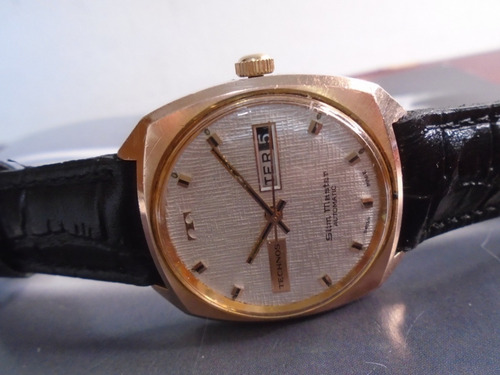 Technos Antigo Slim Master Cal As 1876 Guilhoche Gold Filled