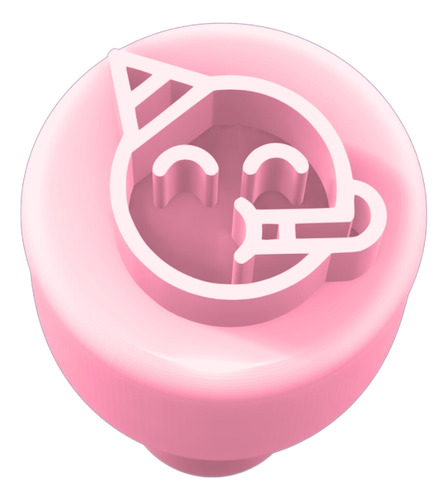 Carimbo Para Brigadeiro Emoji Com 6 Peças