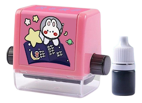 Número Rolling Stamp Práctica Herramienta Adición Resta