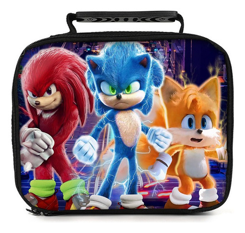 Bolsa Térmica Para Comida Infantil Onic The Hedgehog