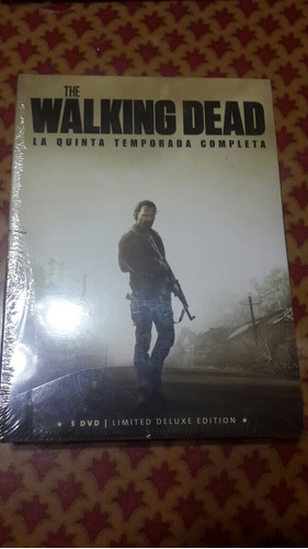 The Walking Dead. Dvd. 5ta Temp. En Folio Cerrado.