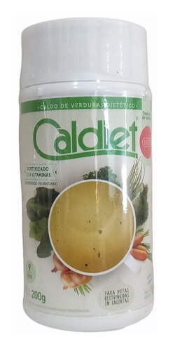 Pack X 12 Caldo De Verduras Con Sal Caldiet 200 Grs