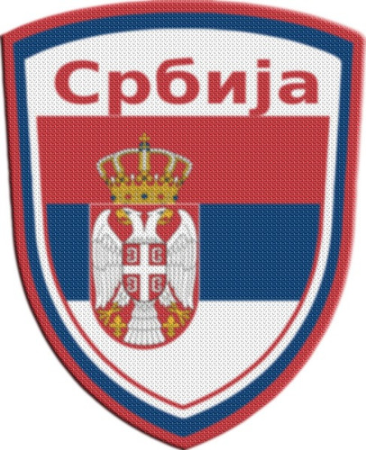 Parche Termoadhesivo Escudo Serbia