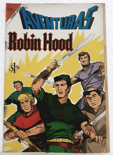 Aventuras Robin Hood 391 - Ed. Sol - 1967 (mexicana)