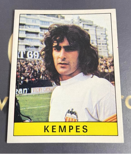 1979 Panini Estampa Mario Kempes Argentina Serie A Villareal