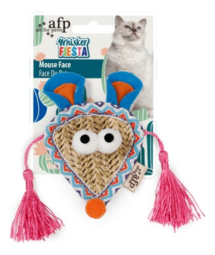 Juguete Para Gato Afp Whister Fiesta Mouse Face Único