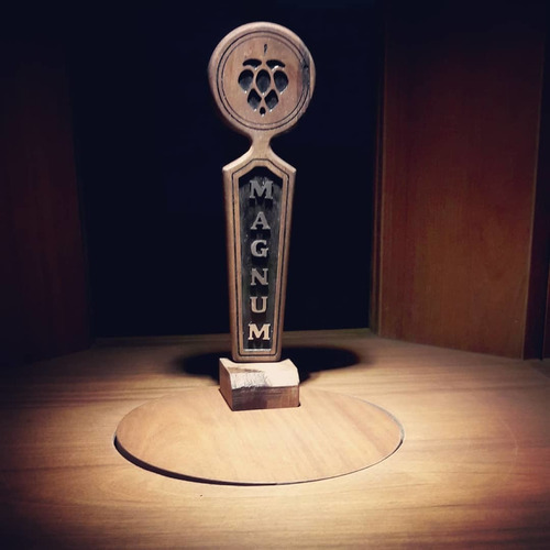 Tap Handle Manija Para Canilla Cerveceria Chopera De Madera