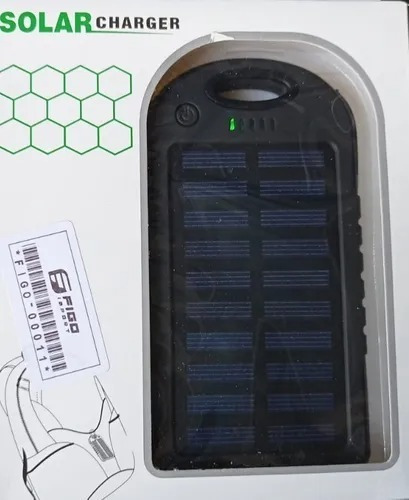 Cargador De Batería Solar Portátil 20.000 Mah/ Mey Stock